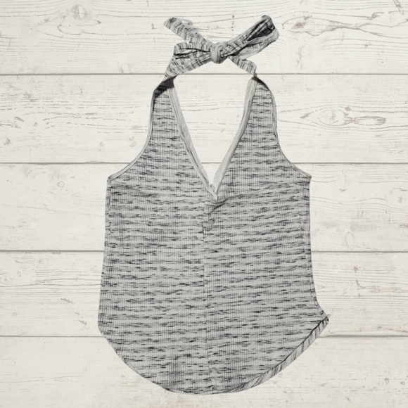 Anthropologie Pilcro Henley Halter Top - Picture 5 of 9